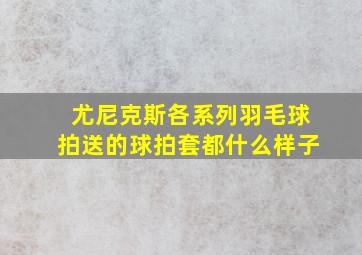 尤尼克斯各系列羽毛球拍送的球拍套都什么样子