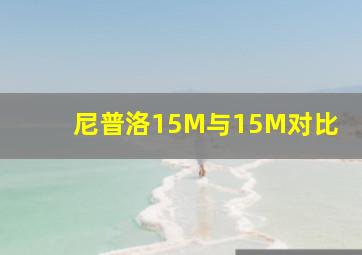 尼普洛15M与15M对比