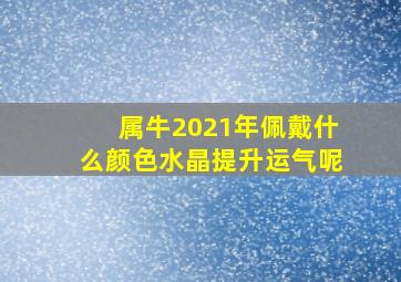 属牛2021年佩戴什么颜色水晶提升运气呢