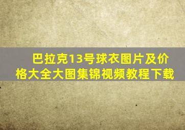 巴拉克13号球衣图片及价格大全大图集锦视频教程下载