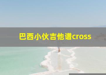 巴西小伙吉他谱cross