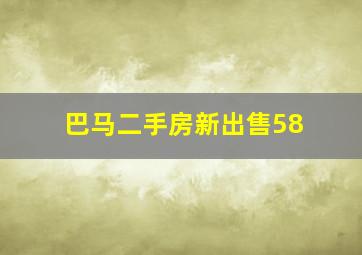 巴马二手房新出售58