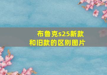 布鲁克s25新款和旧款的区别图片