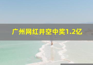 广州网红井空中奖1.2亿