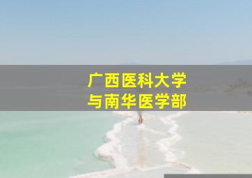 广西医科大学与南华医学部