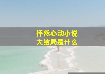 怦然心动小说大结局是什么