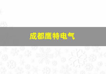 成都鹰特电气