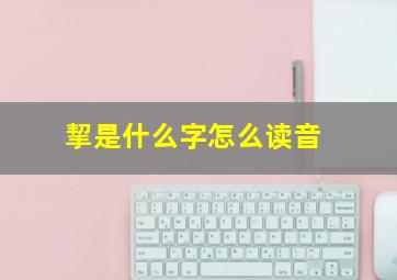 挈是什么字怎么读音