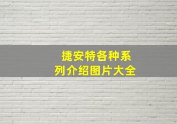 捷安特各种系列介绍图片大全