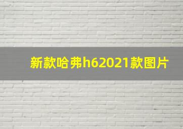 新款哈弗h62021款图片