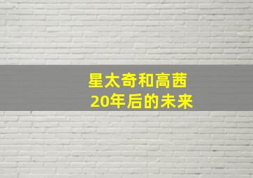 星太奇和高茜20年后的未来