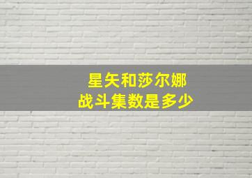 星矢和莎尔娜战斗集数是多少