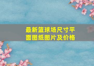 最新篮球场尺寸平面图纸图片及价格