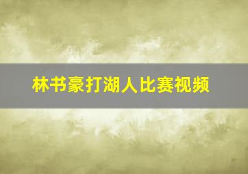 林书豪打湖人比赛视频