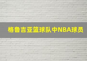 格鲁吉亚篮球队中NBA球员