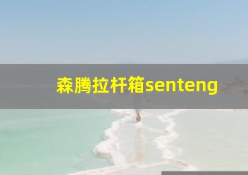 森腾拉杆箱senteng