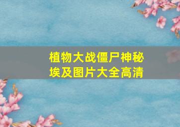 植物大战僵尸神秘埃及图片大全高清