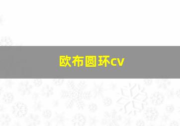 欧布圆环cv