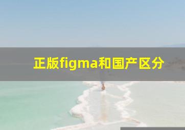 正版figma和国产区分