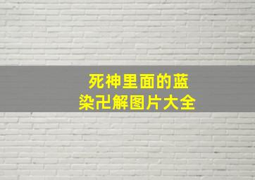 死神里面的蓝染卍解图片大全