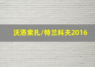 沃洛索扎/特兰科夫2016