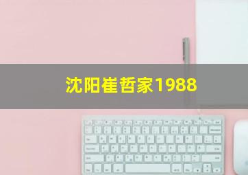 沈阳崔哲家1988