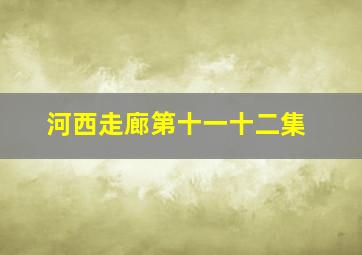 河西走廊第十一十二集