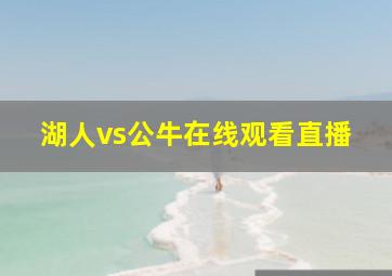 湖人vs公牛在线观看直播