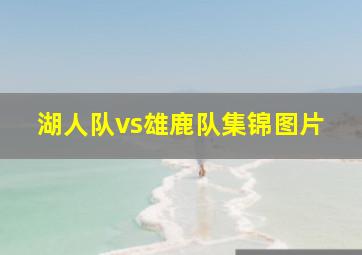 湖人队vs雄鹿队集锦图片