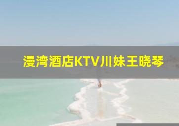 漫湾酒店KTV川妹王晓琴