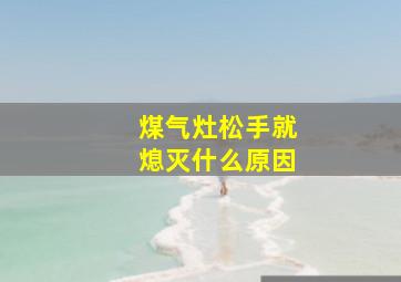 煤气灶松手就熄灭什么原因