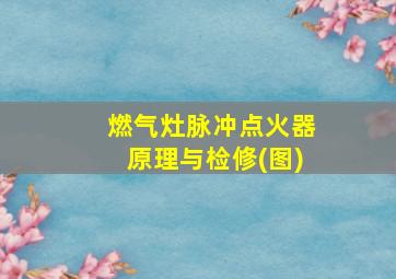 燃气灶脉冲点火器原理与检修(图)