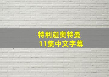 特利迦奥特曼11集中文字幕