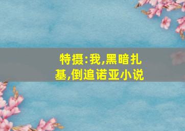 特摄:我,黑暗扎基,倒追诺亚小说