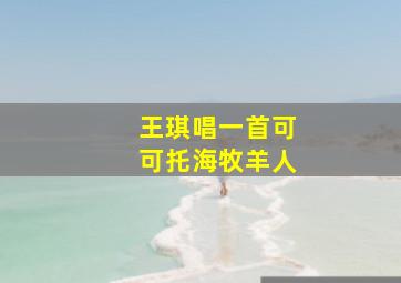 王琪唱一首可可托海牧羊人