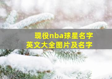 现役nba球星名字英文大全图片及名字