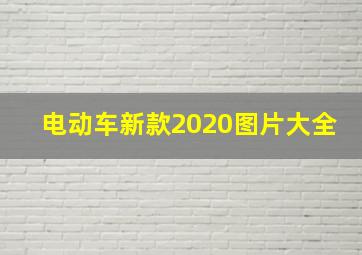 电动车新款2020图片大全