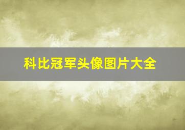 科比冠军头像图片大全