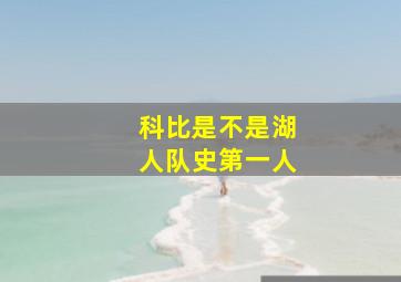 科比是不是湖人队史第一人