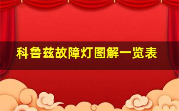 科鲁兹故障灯图解一览表