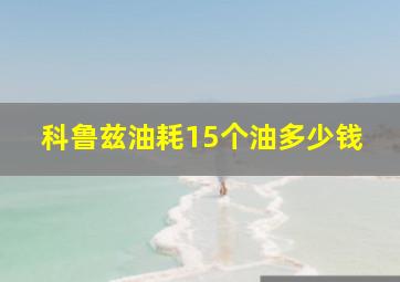 科鲁兹油耗15个油多少钱