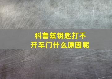 科鲁兹钥匙打不开车门什么原因呢