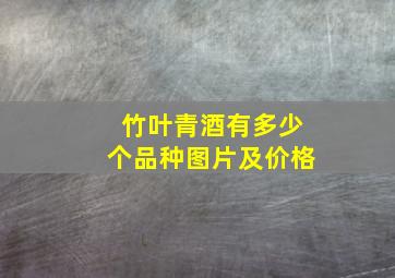 竹叶青酒有多少个品种图片及价格