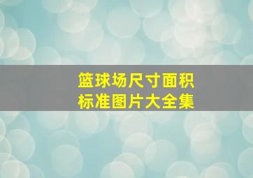 篮球场尺寸面积标准图片大全集