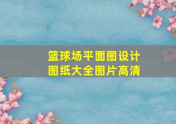 篮球场平面图设计图纸大全图片高清