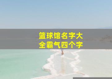 篮球馆名字大全霸气四个字