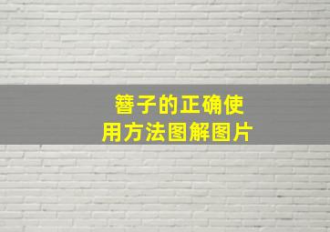 簪子的正确使用方法图解图片