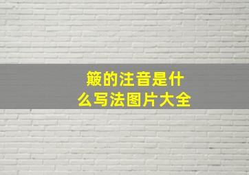 簸的注音是什么写法图片大全