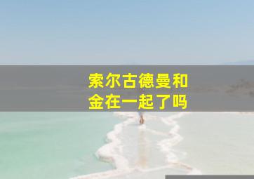 索尔古德曼和金在一起了吗