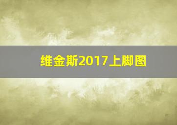 维金斯2017上脚图